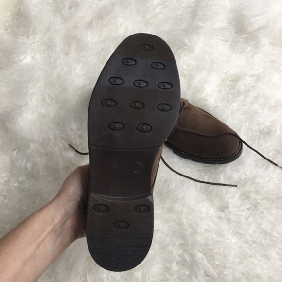 Goodfellow Javier Oxford Buck Shoe Faux Suede New - Picture 2 of 4